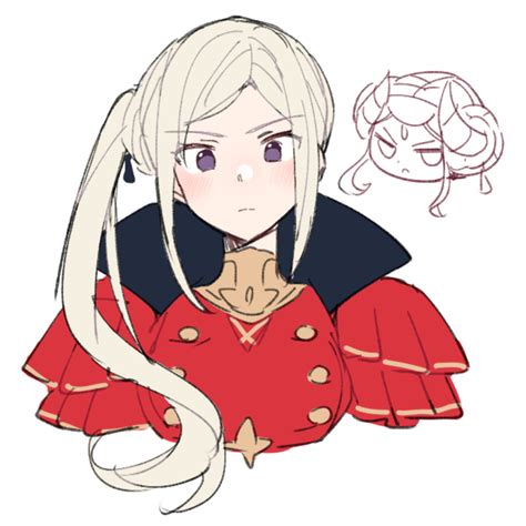 Edelgard Von Hresvelg Fire Emblem And 1 More Drawn By Domkaeru