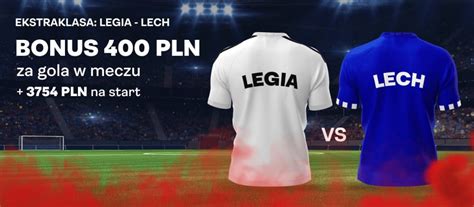 Legia Warszawa Lech Poznań kurs 200 00 na bramkę w Superbet