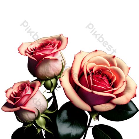 White Rose Watercolor Wedding Flower Plant PNG Picture PNG Images PSD