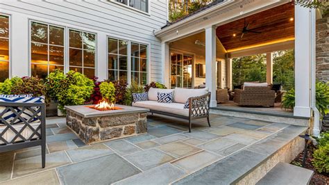 Inviting Flagstone Patios Stone Walkways