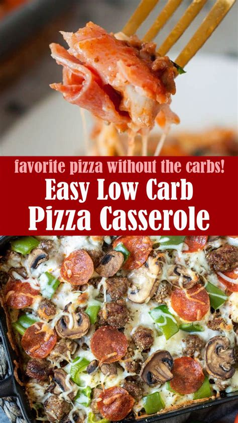 Easy Low Carb Pizza Casserole Reserveamana