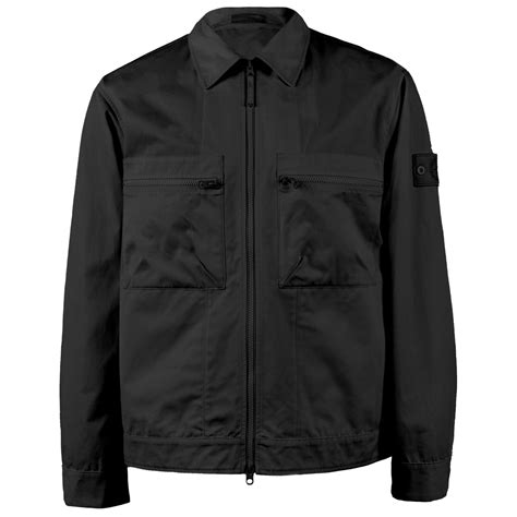 Stone Island Ghost Ventile Jacket Men Overshirts Flannels