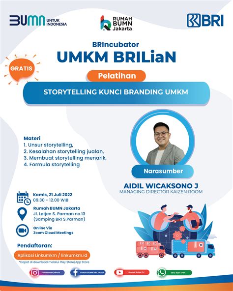 Storytelling Kunci Branding UMKM