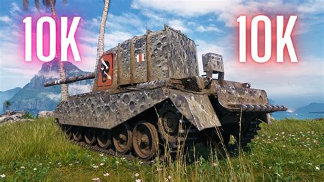 World Of Tanks Fv4005 Stage Ii 10k Damage And Fv4005 Stage Ii