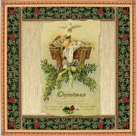 Vintage Christmas Illustration Free Stock Photo Public Domain Pictures