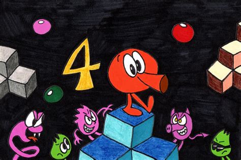 40 Years of Qbert by thecrazyworldofjack on DeviantArt