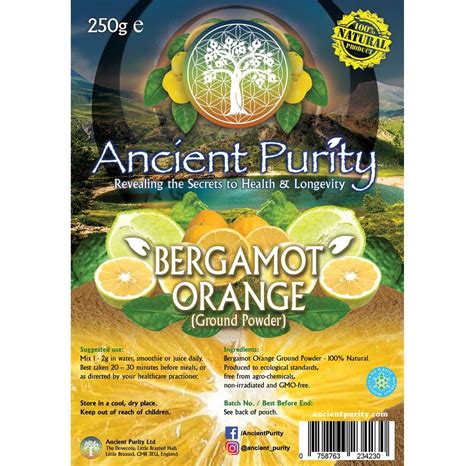 Bergamot Orange Powder Asaya