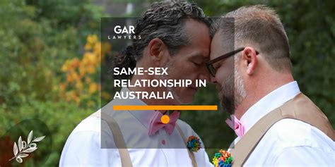 Same Sex Relationship In Australia Au