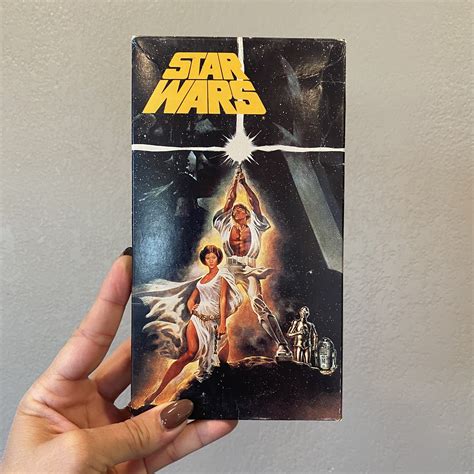 Star Wars Original Vhs A New Hope Empire Strikes Back Etsy