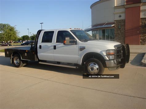 2010 Ford F350 Crewcab 4x4 Flatbed Dually