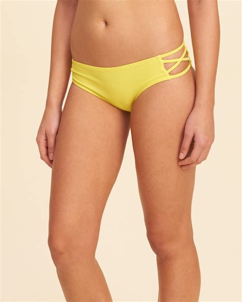 Lyst Hollister Strappy Original Cheeky Bikini Bottom
