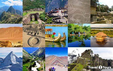 30 Mejores Lugares TurÍsticos Del PerÚ Travel 1 Tours