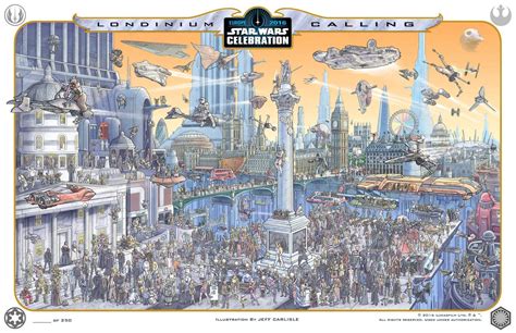 Star Wars Celebration Europe 2016 Print LONDINIUM CALLING