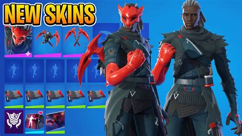 New Fortnite Crew October Pack Red Claw Outfit Youtube