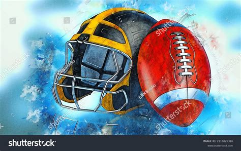 92 Football Helmet Sketch Front Images, Stock Photos & Vectors ...