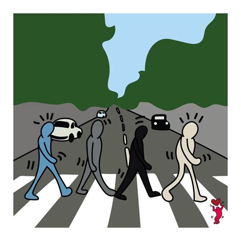 The Beatles Abbey Road George Thornton Art