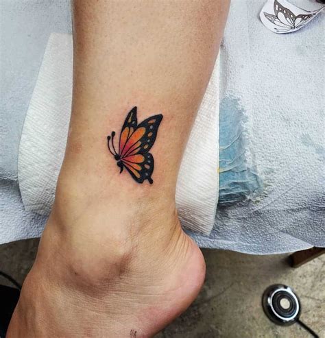 Top 69 Cute Butterfly Tattoos On Foot Best Vn