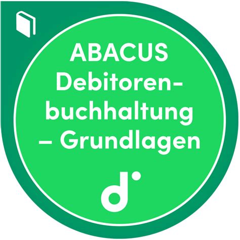 Kursteilnahme Abacus Debitorenbuchhaltung Grundlagen Credly