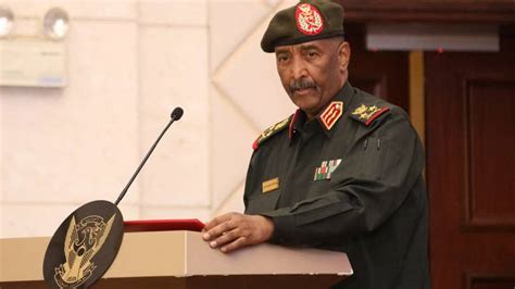 Sudan Army Chief Burhan Appears To Leave Army Command For First Time