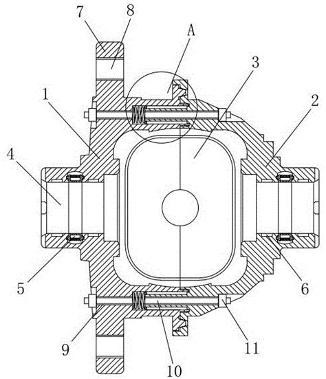 一种新型差速器壳体的制作方法