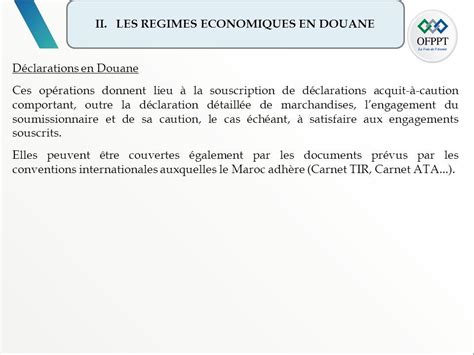 Généralités Elément important dans la promotion des exportations les