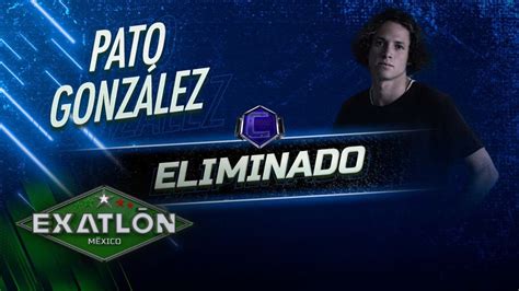 Pato González eliminado de Exatlón México del 3 de febrero 2023