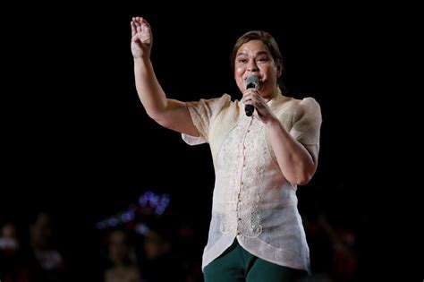 Sara Duterte In Jest ‘akala Ko Oath Taking Na Abs Cbn News