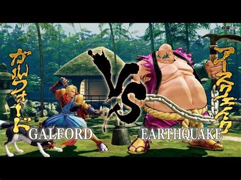 Samurai Shodown Galford VS Earthquake YouTube