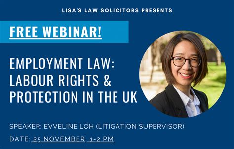 Employment Law Webinar Labour Rights And Protection In The Uk Lisa