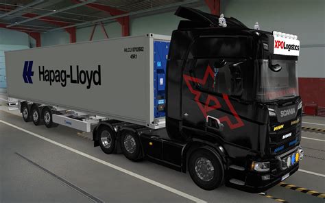 Du Y Lightbox Scania R I S Xpo Logistics Ets Ets Mody