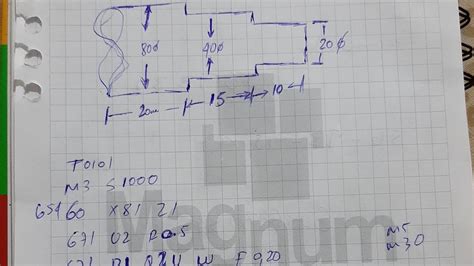 Ejemplo De Programa De Torno Cnc Parte 1 Ciclo De Desbaste G71 Cnc