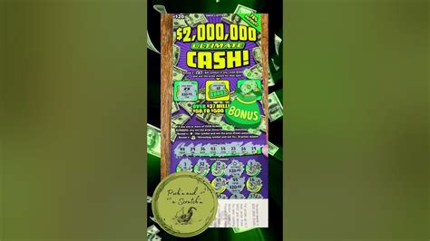 Auto Win And Bonus Found On The 20 Ohio Lottery Scratch Off Ticket