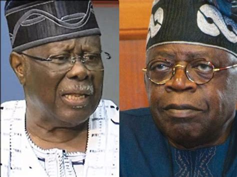 Bode George Speaks On Personal Relationship With Tinubu News Indicator