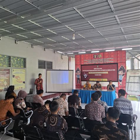 Sosialisasi Manajemen Risiko Dan Monev Penanganan Di Rutan Kelas IIB