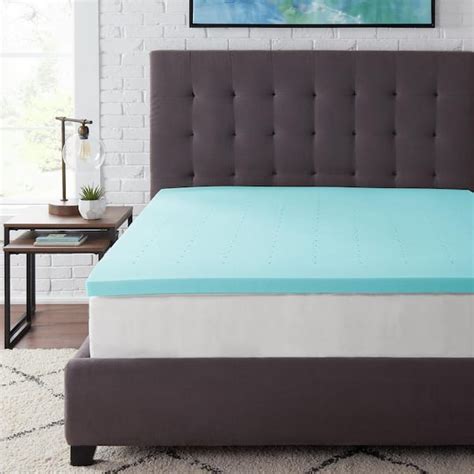 Stylewell In Gel Infused Memory Foam Queen Mattress Topper Thd Mfvt