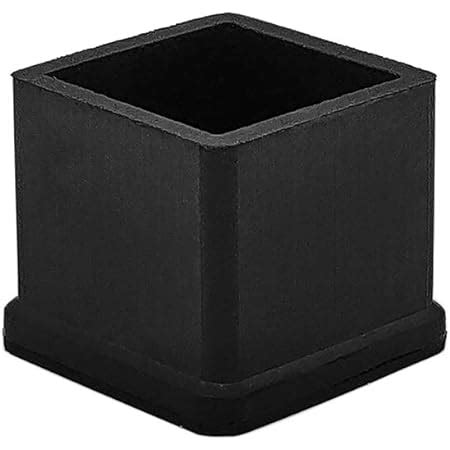 Flyshop Square Anti Slip Rubber Leg Tips Furniture Chair Leg Floor