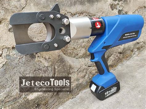 Ez Battery Hydraulic Cable Cutter Cordless Wire Cutting Tool