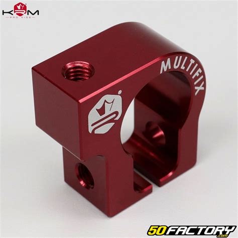 Krm Exhaust Clamp Pro Ride Multifix Red Parts