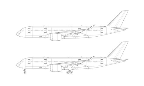 Airbus A380 Coloring Pages - Learny Kids