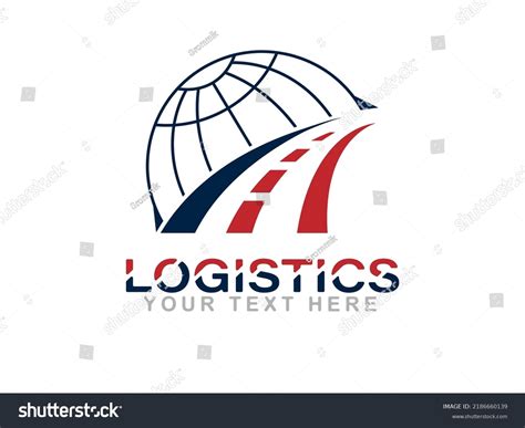 Logistics Vector Template Company Logo Business Stock Vector (Royalty ...