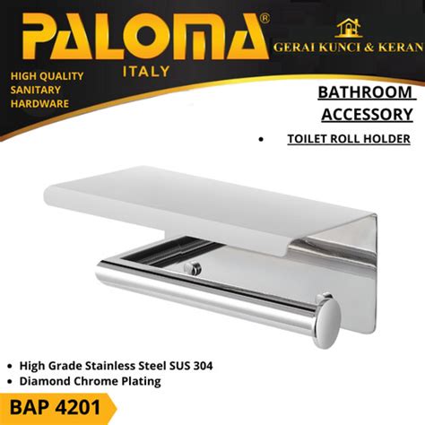 Jual Paloma Bap Tempat Tissue Toilet Holder Tisu Gulung Roll Wc