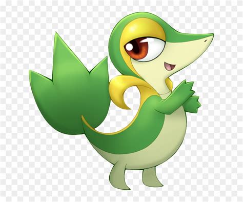 Shiny Snivy - Snivy Pokémon, HD Png Download - 642x619(#4749604) - PngFind