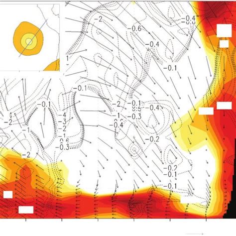 Cross Section A A Relative Humidity Shaded Vorticity