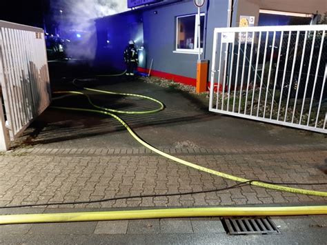 Brand In Autowerkstatt Einsatzbericht Kaarst