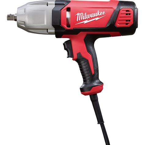 Milwaukee Electric Corded Impact Wrench With Detent Pin And Rocker