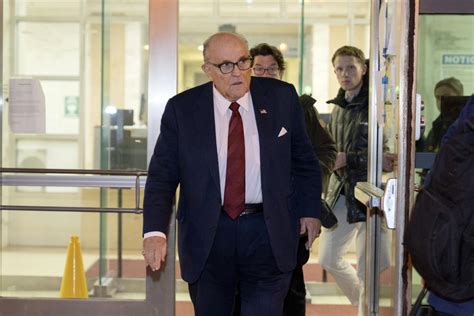 Judge Giuliani May Have Defamed Georgia Election Workers Again Outside