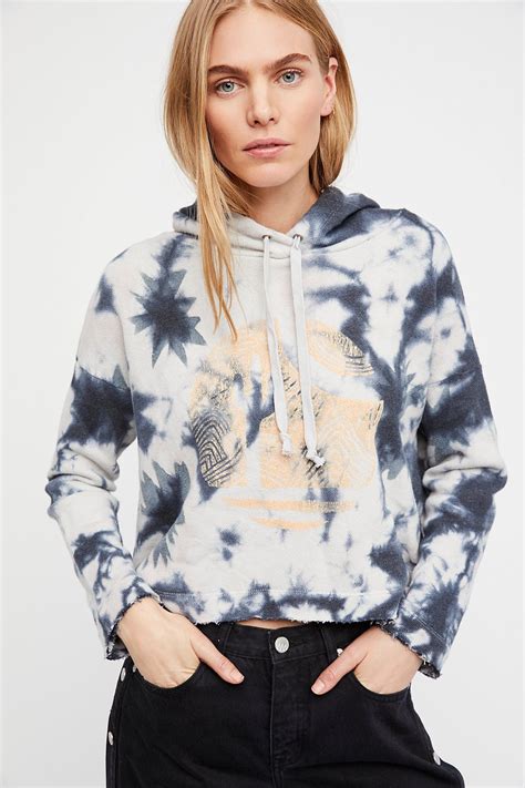 Tie Dye Hoodie | Relaxed and comfortable, this tie dye hoodie features