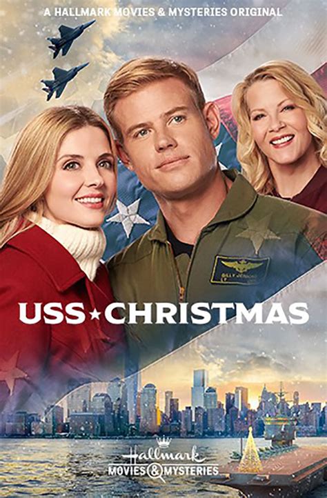 USS Christmas DVD 2020 Hallmark Movie Jen Lilley Trevor Donovan