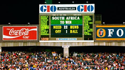 Rain Denies South Africa A Berth In 1992 Cricket World Cup Final