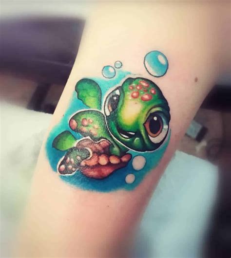 Cartoon Sea Turtle Tattoos Designsparkmechanicaltutorialpdf